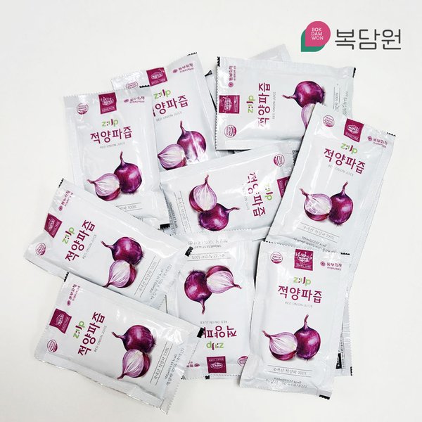 [복담원] 국내산 적양파즙 100ml 100포 (벌크,실속형)