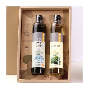 만능어간장 다시마식초 300ml 2병 선물 세트  농부플러스