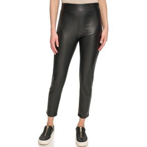 3905795 DKNY Faux Leather Pull-On Leggings