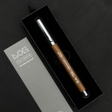 RP-303 Natural Wood Rollerpen - 네추럴우드 롤러 볼펜_무료각인+메시지카드