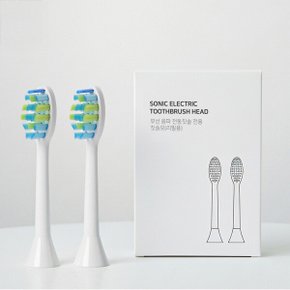 한경희 무선 음파 전동칫솔 HA-100ET 교체용 리필 칫솔모 일반 칫솔모 2P세트