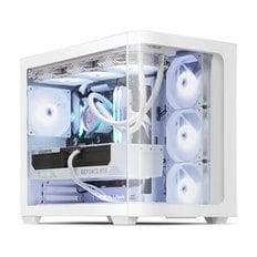 아이코다 darkFlash DPW90M ARGB 강화유리 미니타워 케이스 화이트