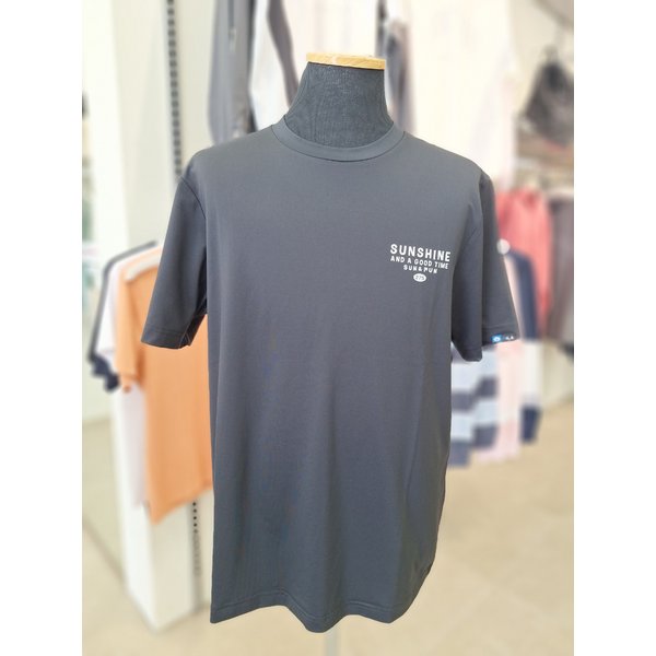 [여주점] FS2RSH2405X BLK [유니] 폴리스판 그래픽 티셔츠 남여공용반팔티