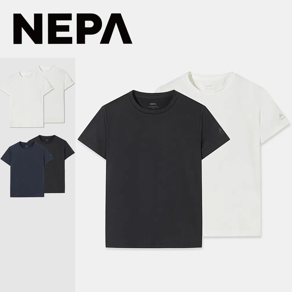 [부산점] 공용 데일리 반팔 라운드 티셔츠 팩 7MG5300