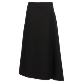 [질 샌더] Womens Skirt J04MA0005J40003001 Black