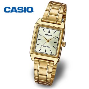 [정품] CASIO 카시오 여성 정장 메탈시계 LTP-V007G-9EDF