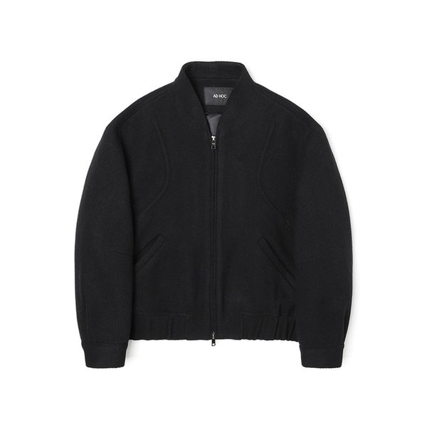 23 FW 남성 블루종 모직 점퍼 (BLACK)