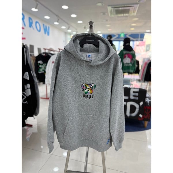[여주점] 베어심볼자수후드,남여공용후드티, 남여공용, JHZZ30101