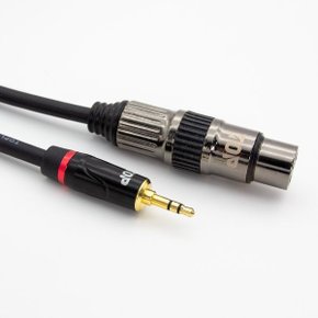 탑라인에이치디 HDTOP HT-TP 국산 3.5mm 스테레오 to XLR 캐논 암 케이블 (3m, HT-TP235)