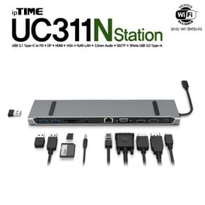UC311 Nstation 11 in 1 멀티포트 도킹 스테이션