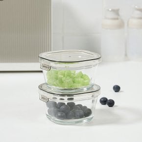 재료가 한눈에 보이는 유리 저장용기 240ml J70N902110600