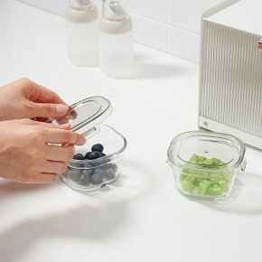 재료가 한눈에 보이는 유리 저장용기 240ml J70N902110600