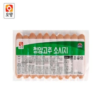  사조오양 청양고추 소시지 1kg x5개