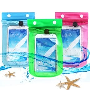 스마트폰 방수팩 소 다용도 워터방수팩 물놀이가방 워터파크 해수욕장 여름휴가 계곡 스마트폰 디카 지갑