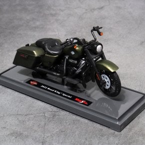 1:18 할리데이비슨 2022 Road King Special 그린 오토바이모형