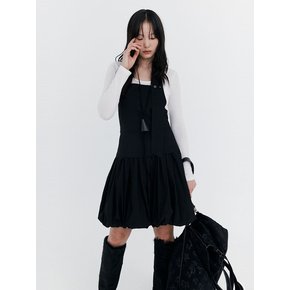 Balloon Layered Dress_Black