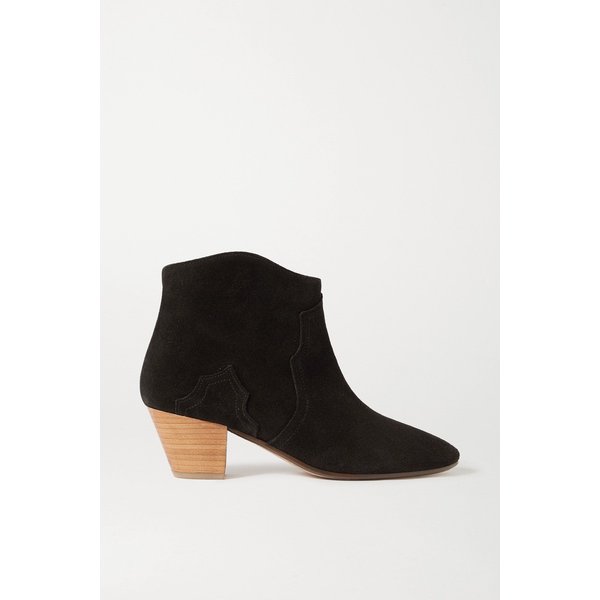 Étoile The Dicker Suede Ankle Boots 블랙 17428787258949469