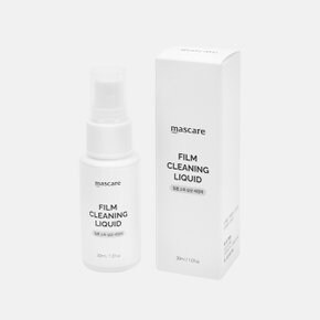 투명 위생마스크 필름 세정제 30ml 1개