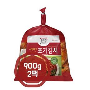 아삭한 종가집 포기김치 900g x 2