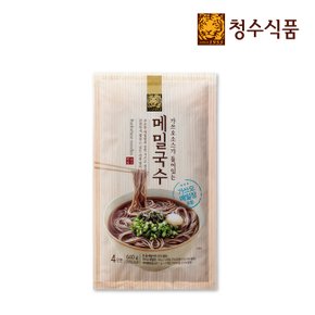 청수 가쓰오소스 메밀국수 640G / 막국수 야끼소바 모밀면 / 유통기한25년6월17일