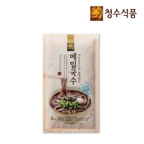 청수 가쓰오소스 메밀국수 640G / 막국수 야끼소바 모밀면 / 유통기한25년6월17일