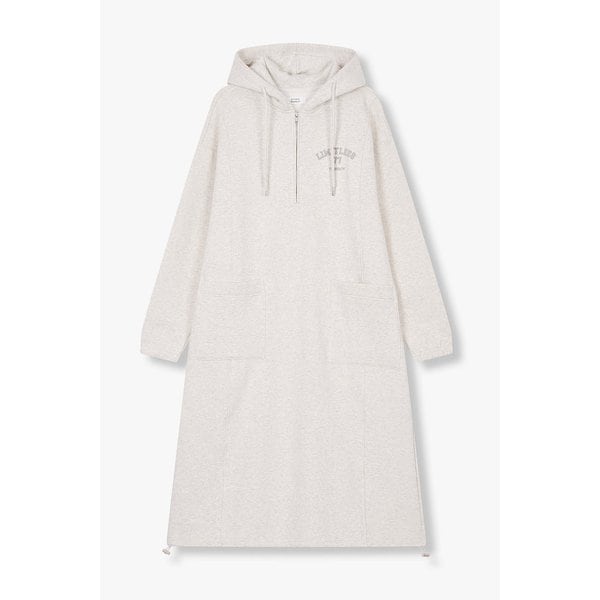 기모 반집업 후디 원피스 9175441983008