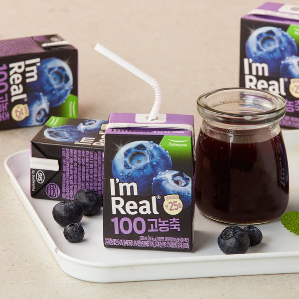 아임리얼100고농축블루베리_120ml*6개입