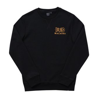 Deus ex machina 데우스엑스마키나 DMW228180 BLK EPHEMERA 남성 맨투맨