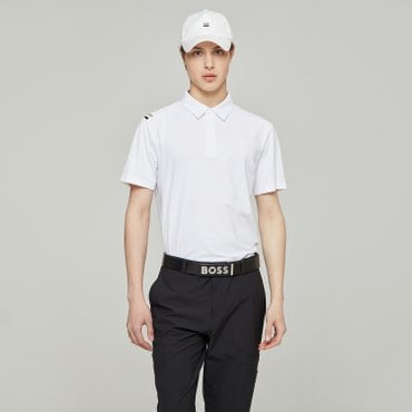 BOSS GOLF 3 COLOR 자수 로고 캡 UNISEX WHITE