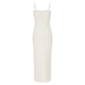 Sleeveless dress 24E241KN3582355110 White