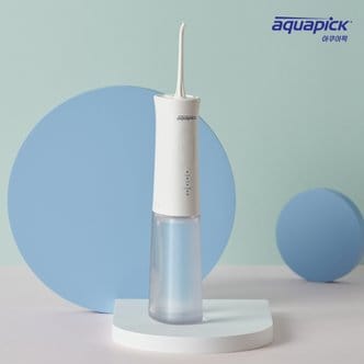 아쿠아픽 코드리스 휴대용 구강세정기 AQ-205 (화이트)