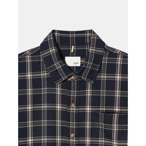 Layla Its meant to be in love navy&ivory check shirt S8