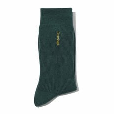 solid embroidery socks_CALAX24217GRX