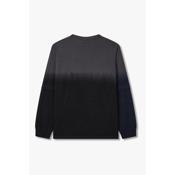 남성 가먼트다잉 롱 슬리브 티셔츠 6425321108000