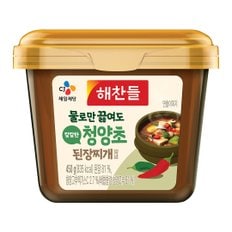 CJ 해찬들 된장찌개양념 450g (청양초)