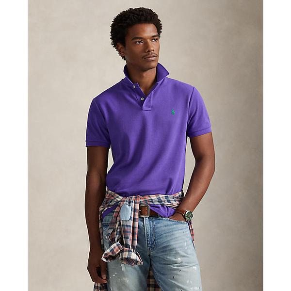 남성 커스텀 슬림핏 메시 폴로 셔츠(MNPOKNI1N823889500)