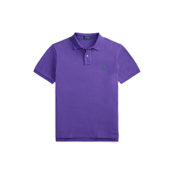 남성 커스텀 슬림핏 메시 폴로 셔츠(MNPOKNI1N823889500)