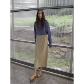 POEM WOOL SKIRT (BUTTER)