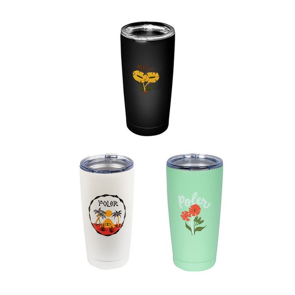 POLER 20 OZ STAINLESS STEEL TUMBLER