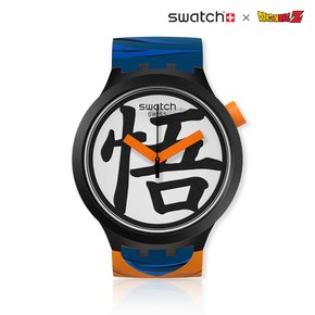 [본사]  [Swatch x DBZ] Goku 빅 볼드 SB01Z101