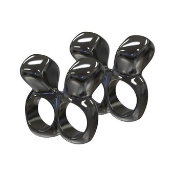 기타 너클랙스 괄사 마사지 림프순환 바디 근막 승모근 종아리 마사지기 페이스 2개세트