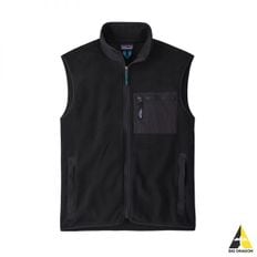 파타고니아 Men`s Synchilla Fleece Vest (23011-BLK) (맨즈 신칠라 플리스 베스트)