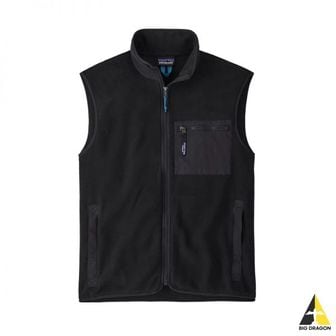 파타고니아 파타고니아 Men`s Synchilla Fleece Vest (23011-BLK) (맨즈 신칠라 플리스 베스트)