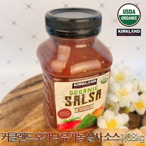 커클랜드 오가닉 유기농 살사 또띠아 나쵸 소스 1080g / 나초칩 감자칩 쏘스 페이스트 남미 멕시코 간식