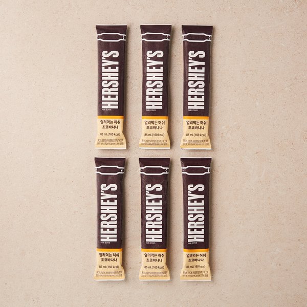 얼려먹는 허쉬 초코바나나 85ml*6입