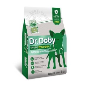 닥터도비 면역과 구강건강 기능성 강아지 사료 5kg