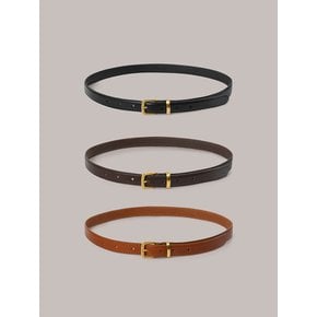 Simple Cowhide Belt - 3 Color