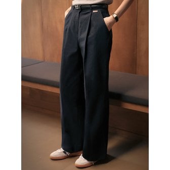 틸아이다이 Relax cotton twill pants_Navy