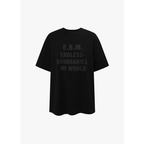 [AK수원점] [이비엠] 엔드리스 바운더리 로고 티셔츠 (EMQ3WTS070)