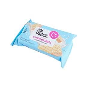 [점포택배] 5K프라이스 소금우유 미니웨하스 90g